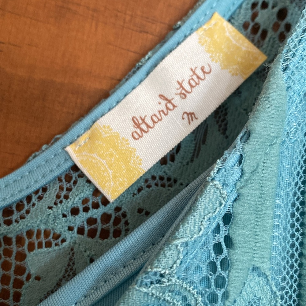 Altard state size medium 
Teal blue - Picture 2 of 5